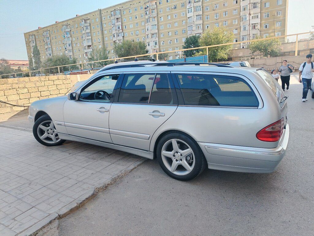 Mercedes E 240, 2.4 L, 2000 il, 369 321 km — Avtomobillər, Bakı (9)