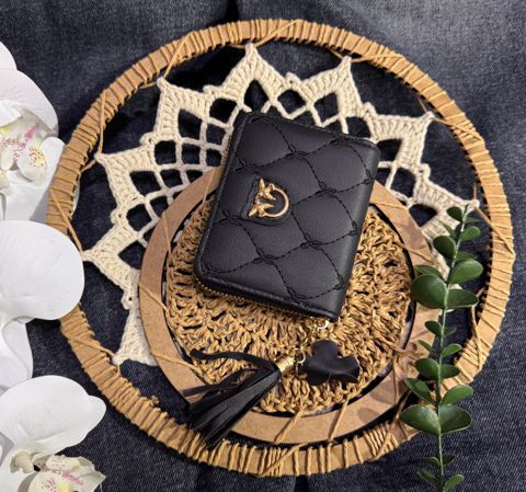 Qadınlar üçün pulqabı 61895963, süni dəri, qara — Bakı