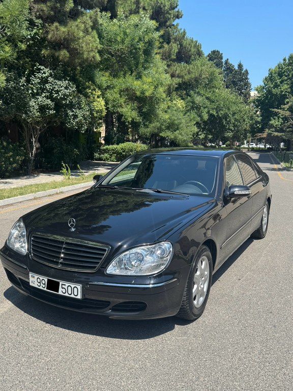 Mercedes S 350, 3.7 L, 2004 il, 332 000 km — Avtomobillər, Bakı (3)