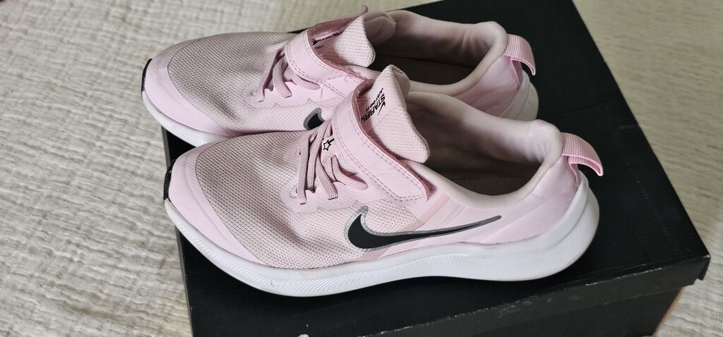 Rəng - Çəhrayı Krossovkalar, Nike, Ölçü: 34, Qız üçün — Uşaq ayakkabısı, Bakı