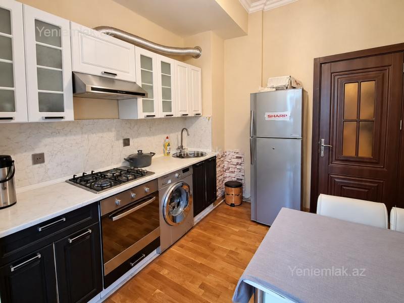 Kirayə 3 otaqlı Bina evi menzil (Yeni tikili), 80 m², Nizami rayonu — Mənzil, Bakı (5)