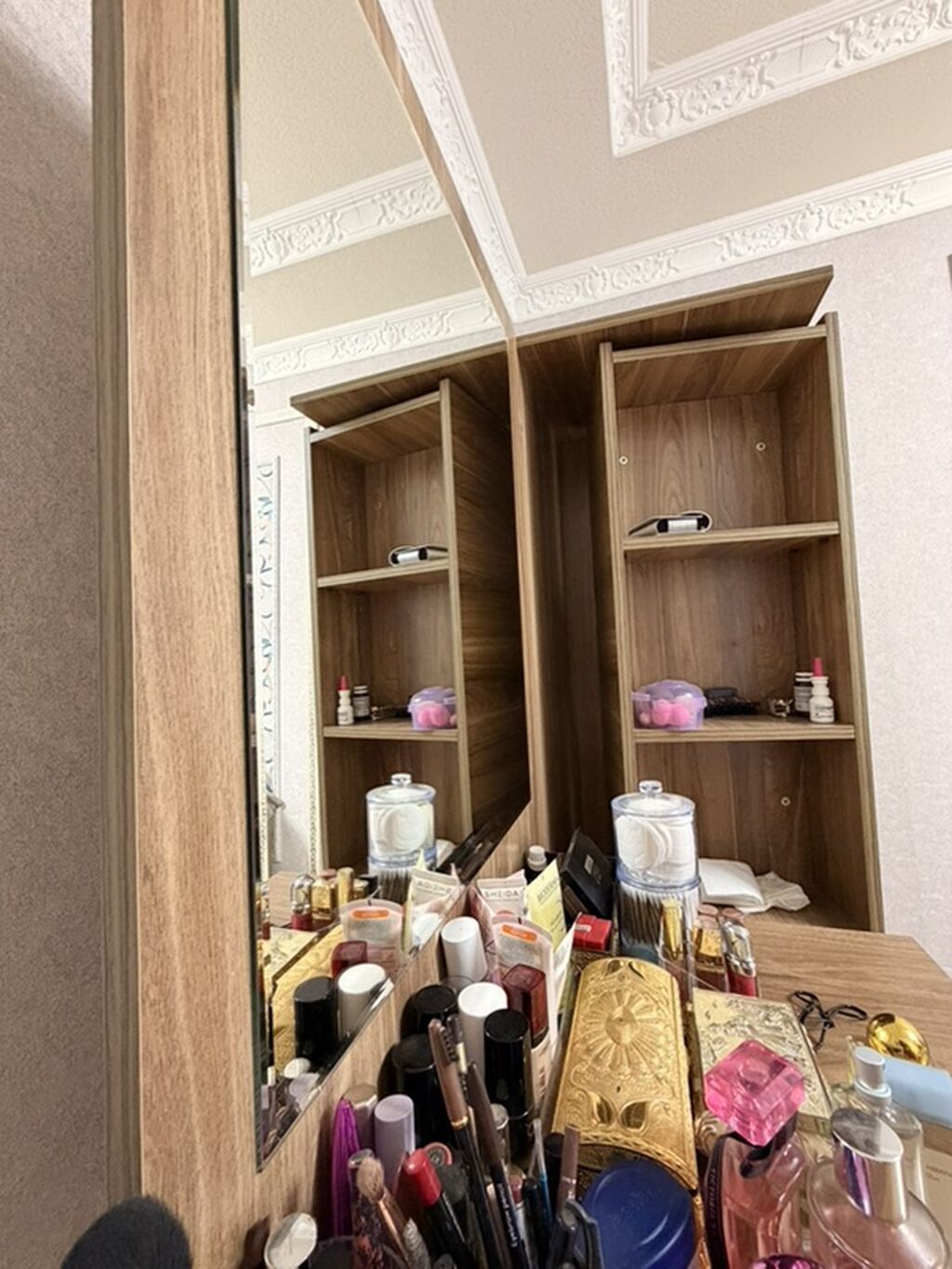 Güzgülü makiyaj və geyim dolabı kombini Çox səliqəli işlənib, gəlib — Şkaflar, Pirəkəşkül (8)