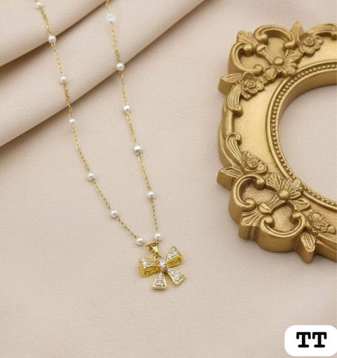 Qadın boyunbağı Golden Ribbon Grm-001, polad — Bakı