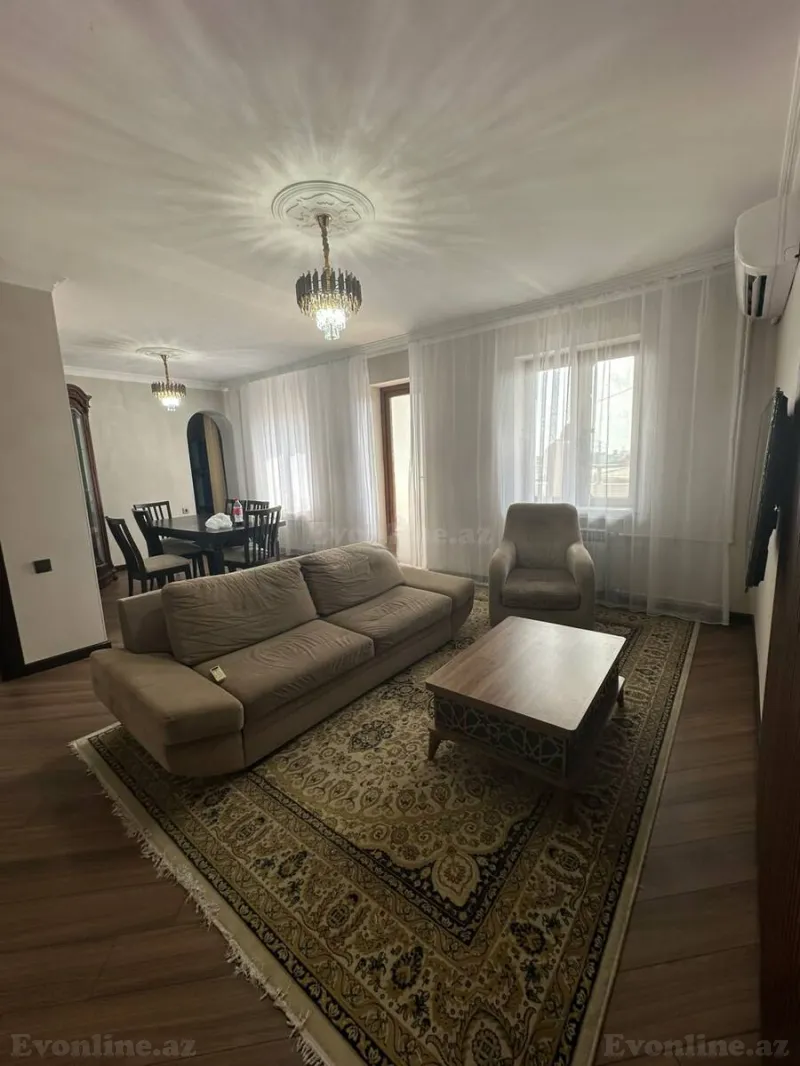 Kirayə verilir 3 otaqlı Mənzil Köhnə tikili 100 m² Bakı, Nizami r., Koroğlu m — Mənzil, Bakı (3)