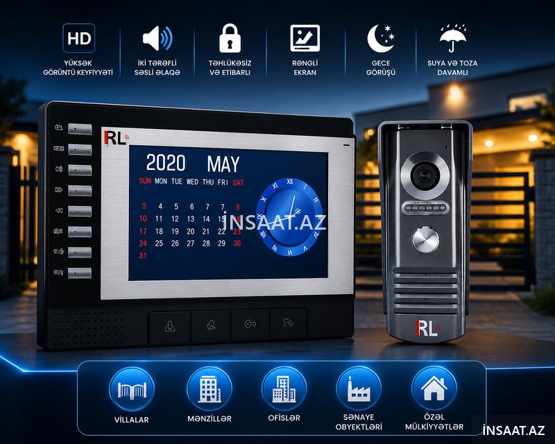 Domofon Rl — Surveillance sistemləri, Bakı