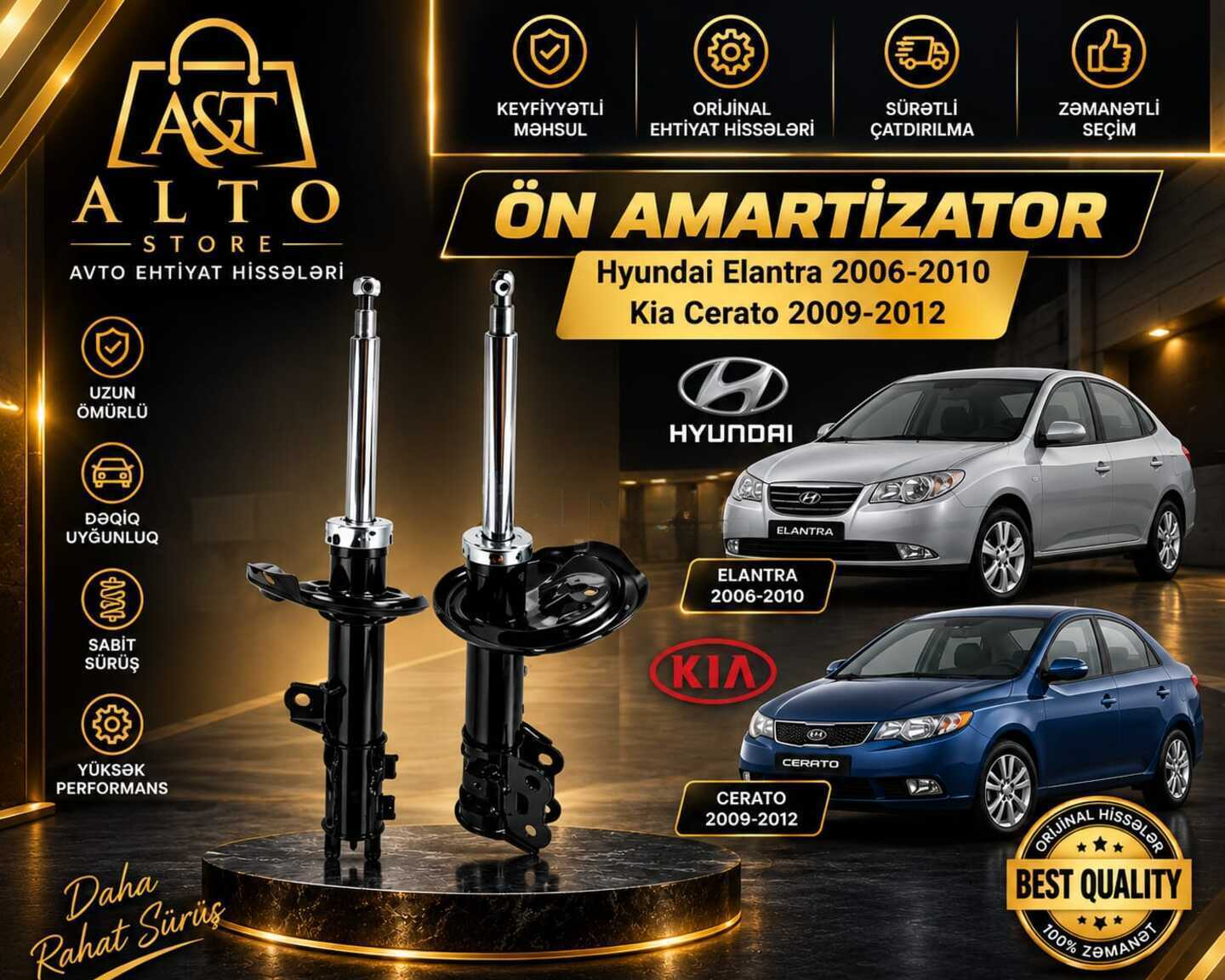 Ön amortizator — Bakı