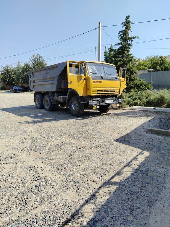 KamAz 55111, 11 L, 1989 il, 649 137 km 77-BO-581 — Yük maşınları, Bakı (3)