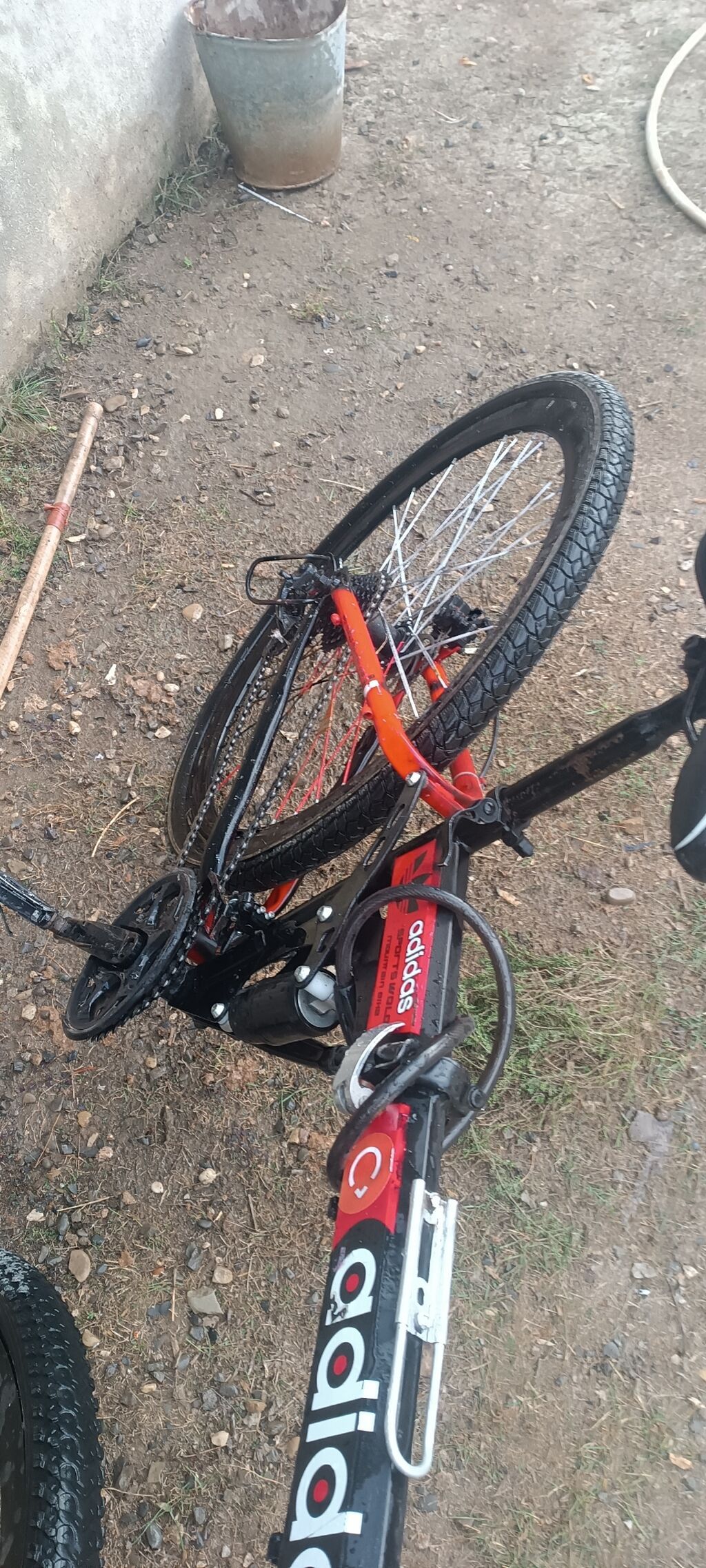 Velosiped – dağ tipli, tam asqılı (ön amortizatorlu çəngəl + arxa — Dağ velosipedləri, Bakı (3)
