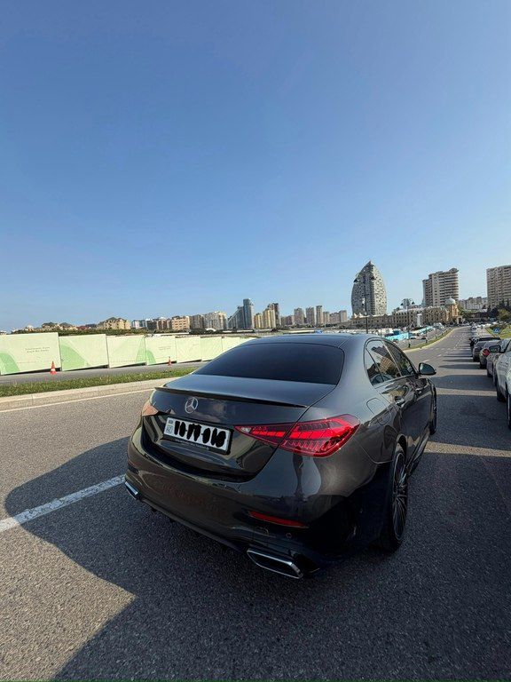 Mercedes C 180, 1.5 L, 2022 il, 66 000 km — Avtomobillər, Bakı (2)