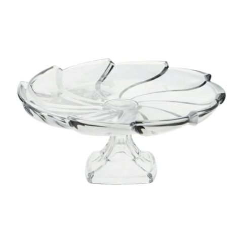 Tort üçün nimçə Sakura glass Eleanor SK188717, şüşə, şəffaf, 31x13 sm — Bakı