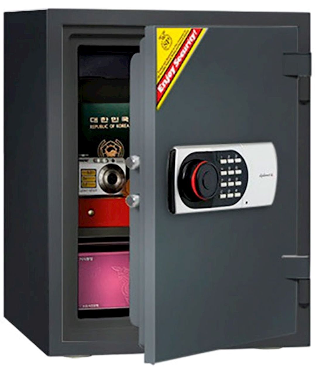 Ofis seyfi Diplomat 530 EN, elektron kodlu, bej — Mallar, Bakı