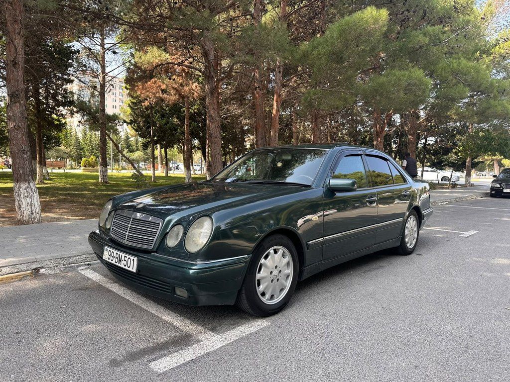 Mercedes E 240, 2.4 L, 1999 il, 350 000 km — Avtomobillər, Sumqayıt (2)