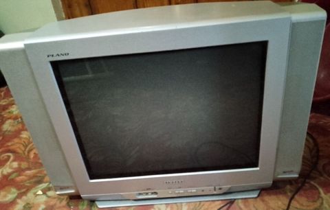 Samsung CS-21S8NTQ “Plano” CRT televizor əla vəziyyətdə işləkdir əlavə — Digah