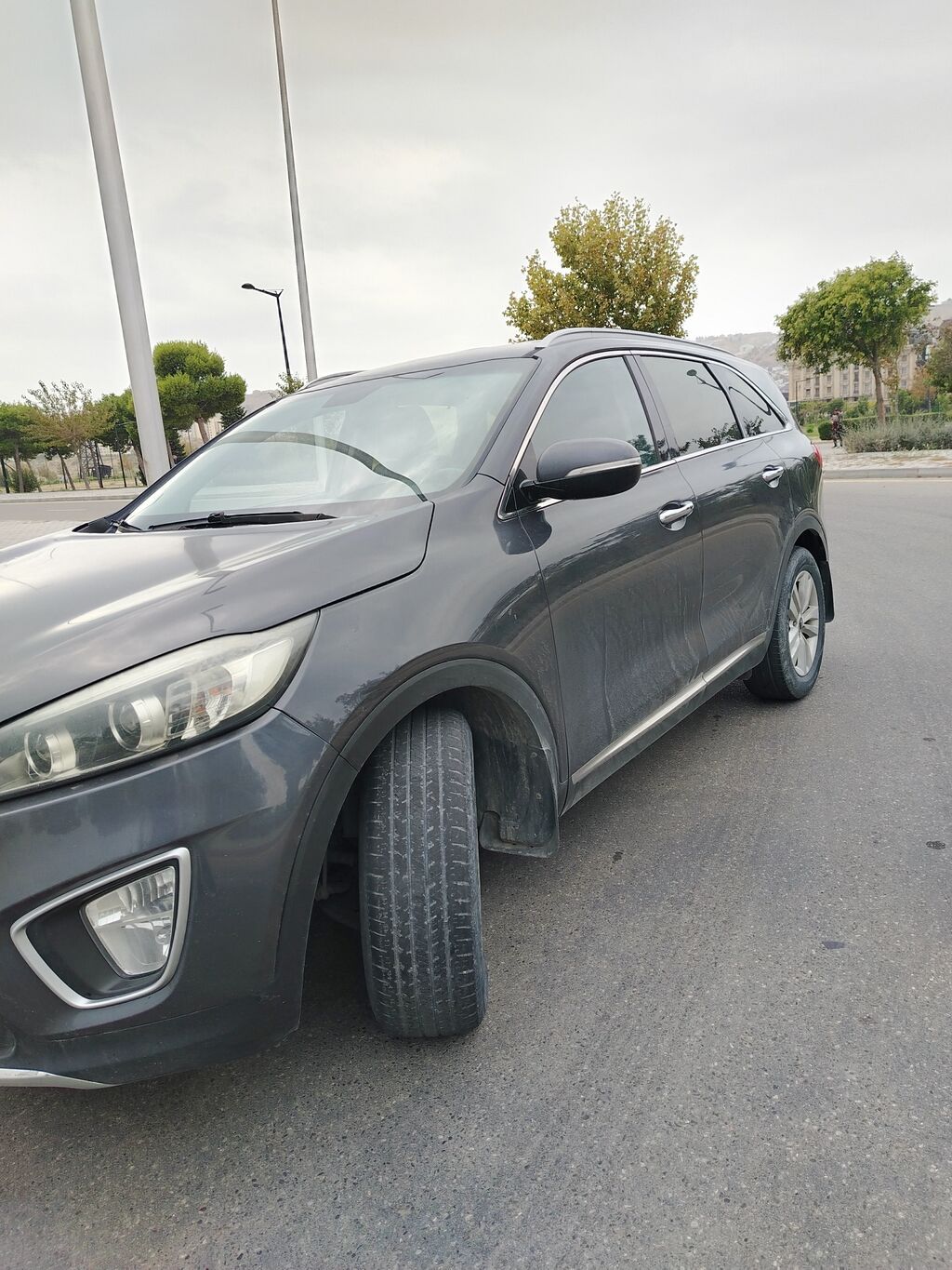 Kia Sorento SUV - Kuzov: 5 qapılı, tünd boz rəng - Mühərrik: GDI 77-QA-326 — Avtomobillər, Bakı (7)