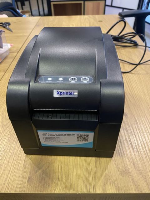 Xprinter XP-350B termal barkod printeri - Növ: Termal etiket/barkod — Bakı