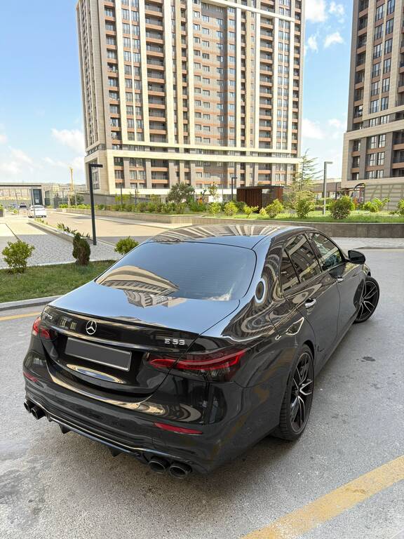 Mercedes E 350 4MATIC, 2.0 L, 2023 il, 35 000 km — Avtomobillər, Bakı (6)