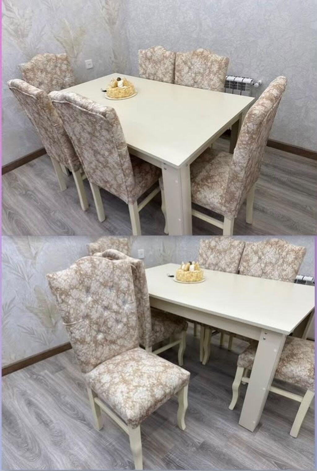 Masa Desti 6 stulnan 220 azn satilir‼ masa acilmir tezedir unvan hezi — Mebel, Bakı