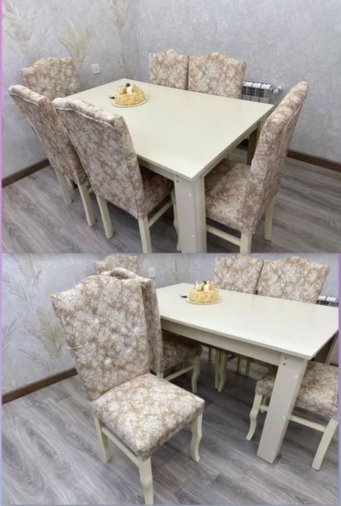 Masa Desti 6 stulnan 220 azn satilir‼ masa acilmir tezedir unvan hezi — Bakı