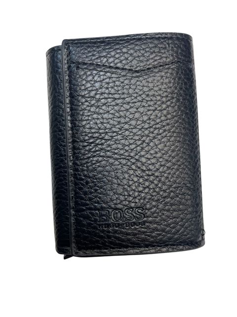 Kişilər üçün pulqab, qara, dəri, 6x12 sm — Bakı