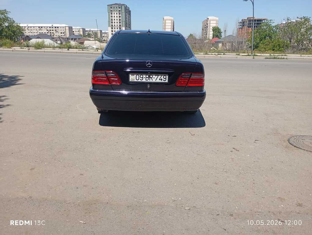 Mercedes E 200, 2.0 L, 1997 il, 300 000 km 09-BR-749 — Avtomobillər, Gəncə (7)