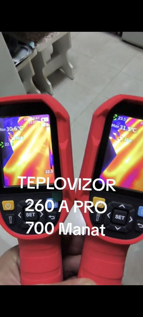 Yenı .UTi-260A pro teplovızor Xüsusiyyətləri: ıstı polu sizmasinii — Bakı