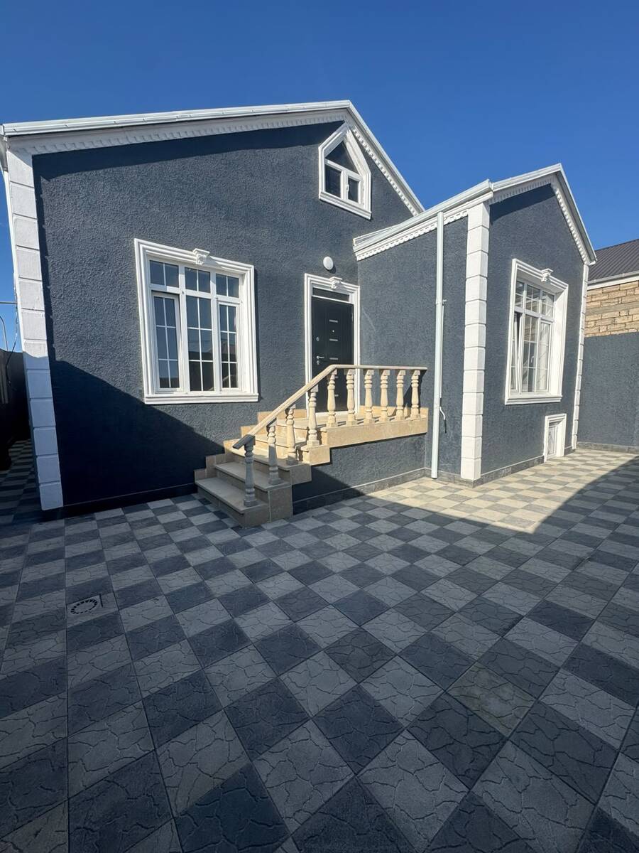 Satılır 3 otaqlı həyət evi/bağ evi 75 m² — Ev, villa, Bakı (2)