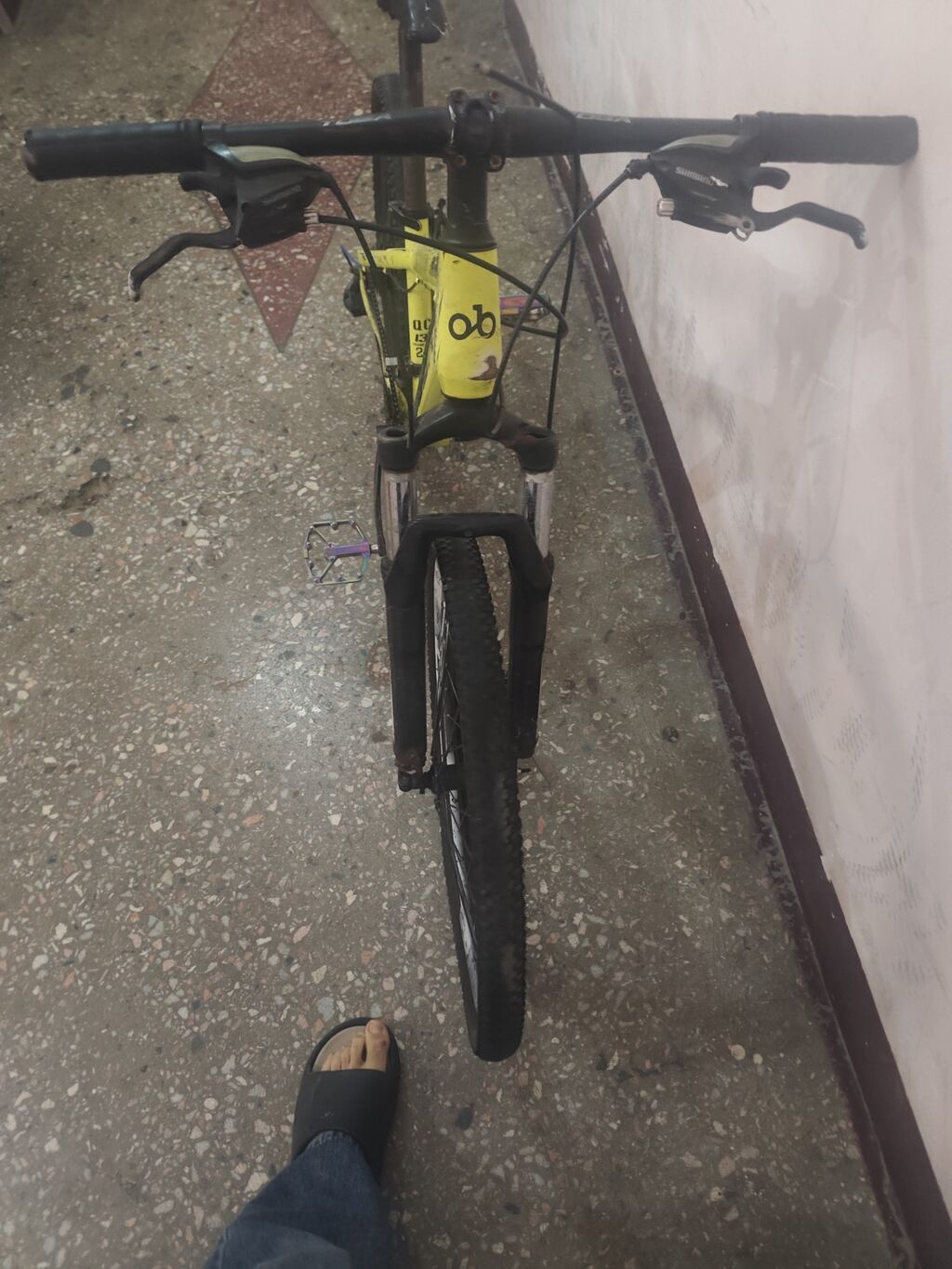 Toba dağ velosiped. arxa teker partlayıb. skorer xerabdi.oturan yer — Dağ velosipedləri, Bakı (6)