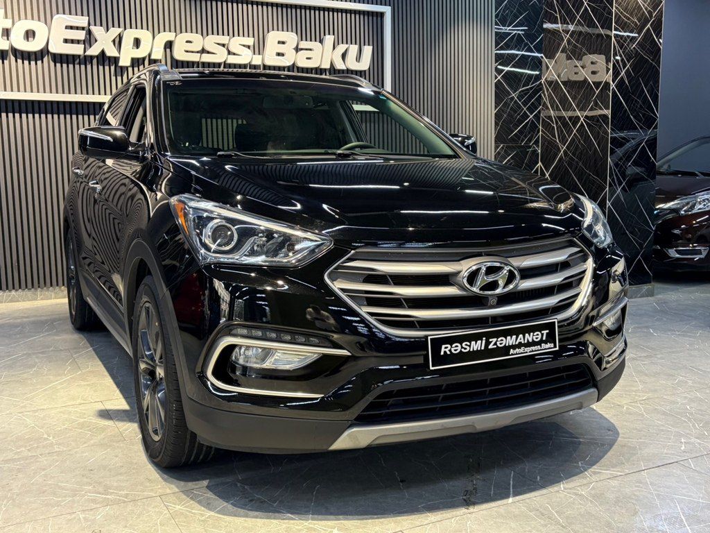 Hyundai Santa Fe, 2.0 L, 2018 il, 114 000 km — Avtomobillər, Bakı (9)
