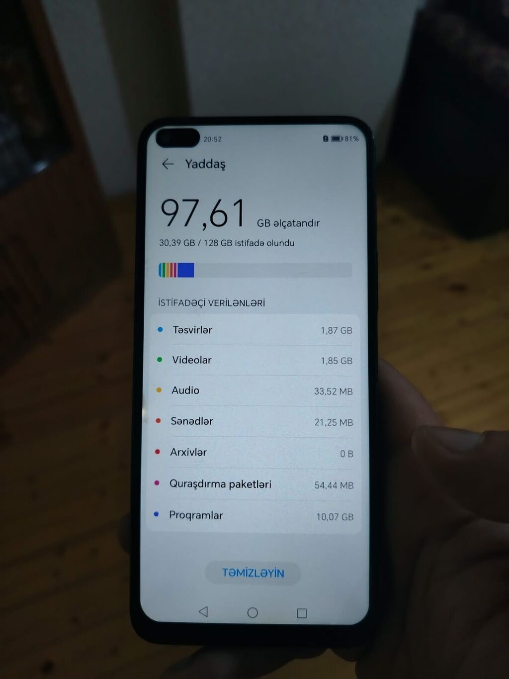 Honor 50 Lite, 128 GB, rəng - Qara, Face ID — Honor, Xırdalan (4)