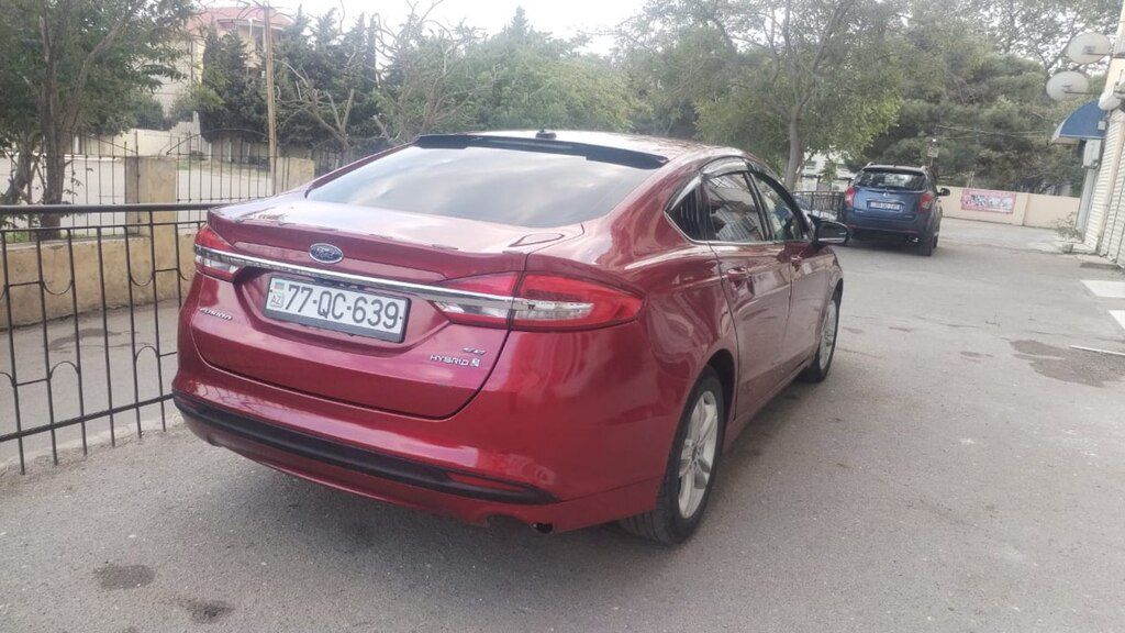 Ford Fusion (North America), 2.0 L, 7.6 kWh, 2018 il, 177 000 km 77-QC-639 — Avtomobillər, Bakı (9)