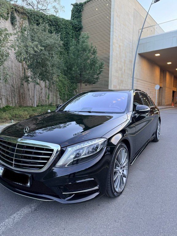 Mercedes S 550, 4.7 L, 2015 il, 143 000 km — Avtomobillər, Bakı (2)