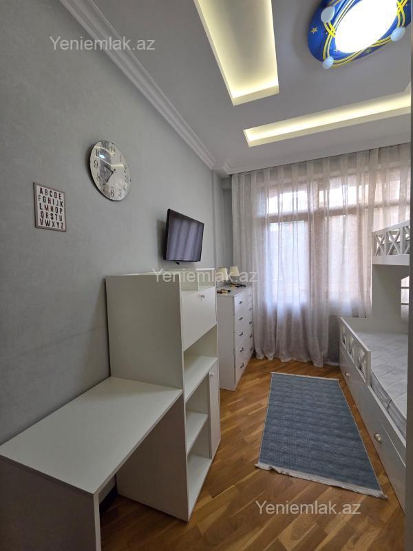 Kirayə 3 otaqlı Bina evi menzil (Yeni tikili), 140 m², Nəsimi rayonu — Mənzil, Bakı (11)