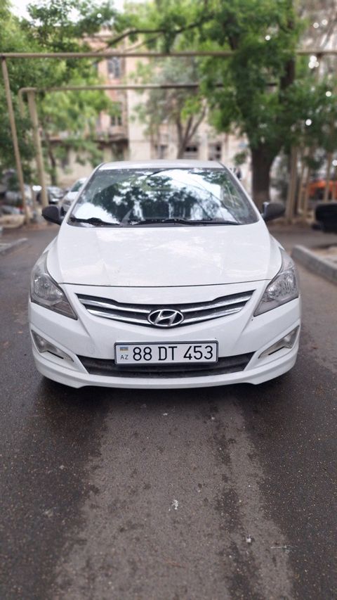 Hyundai Accent, 1.4 L, 2015 il, 255 935 km — Bakı