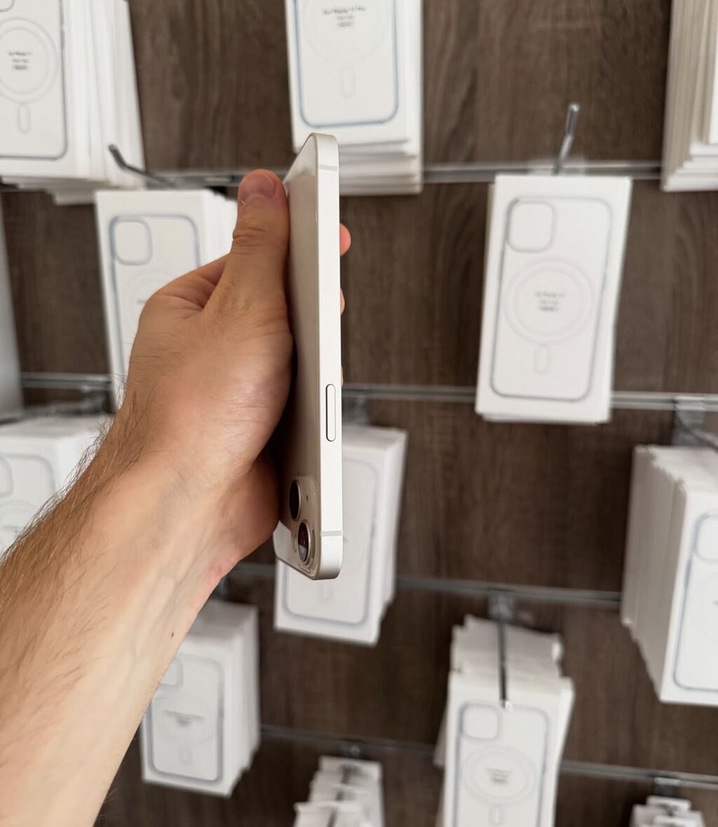 IPhone 13, 128 GB, Ağ, Zəmanət, Simsiz şarj, Face ID — Apple iPhone, Bakı (5)