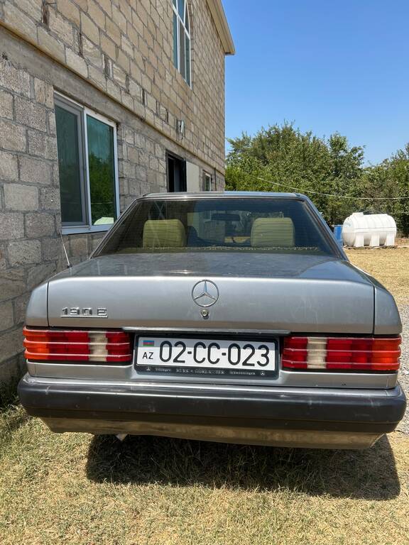 Mercedes 190, 2.0 L, 1990 il, 350 000 km 02-CC-023 — Avtomobillər, Ağdam (2)