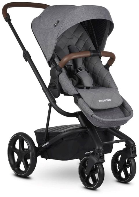 Uşaq arabası Easywalker Harvey 3 Premium Diamond Grey, boz — Bakı