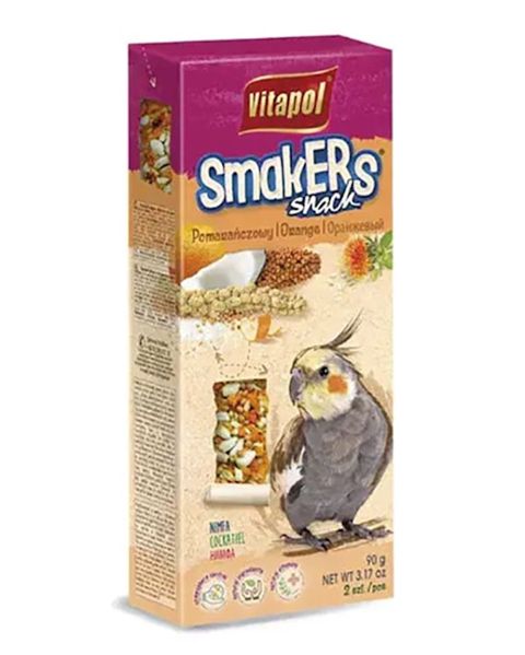 Məzə Vitapol Orange Smackers tutuquşular üçün, 2 əd — Bakı