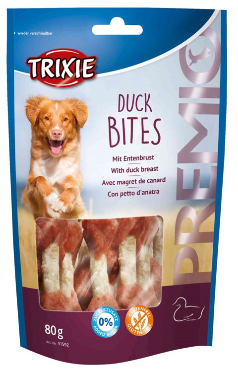 İtlər üçün məzə Trixie Premio Duck Bites ördək əti ilə, 80 q — Bakı