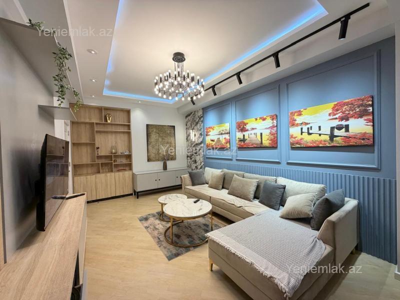 Kirayə 2 otaqlı Bina evi menzil (Yeni tikili), 75 m², Nərimanov rayonu — Mənzil, Bakı (3)