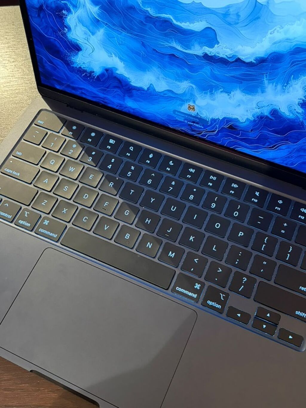 Apple MacBook Air 13 m4 təzə kimidi ev üçün alınıb cox az islenib — Apple Macbook, Bakı (7)