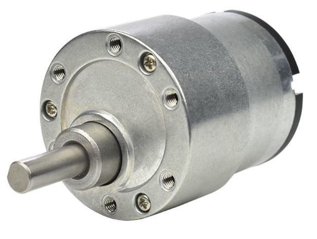 12V 7 RPM 37mm Reduktorlu DC Motor Metal dişlili, yüksək torklu 12V — Transmissiya, Bakı (4)