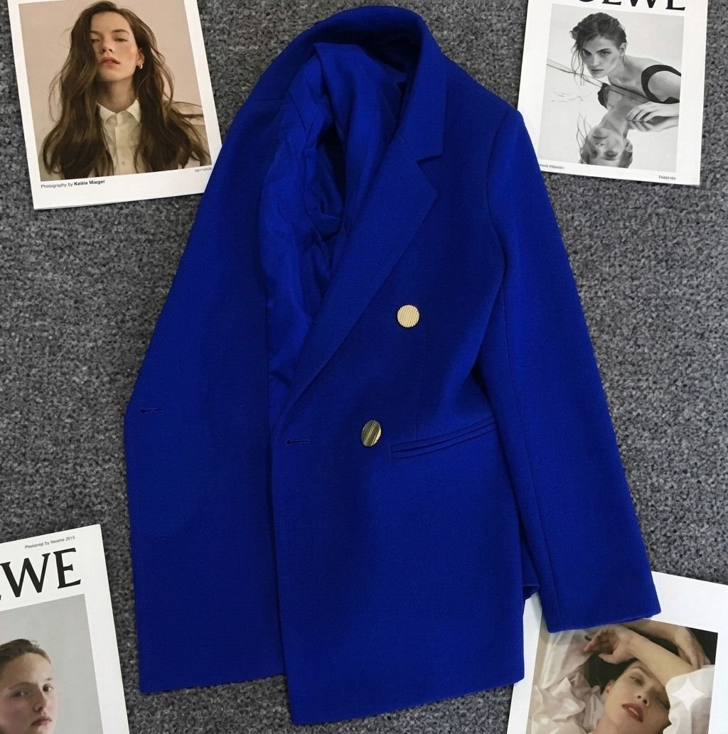 Qadınlar üçün pencək 2382983, göy, poliester, ölçü One size — Mallar, Bakı