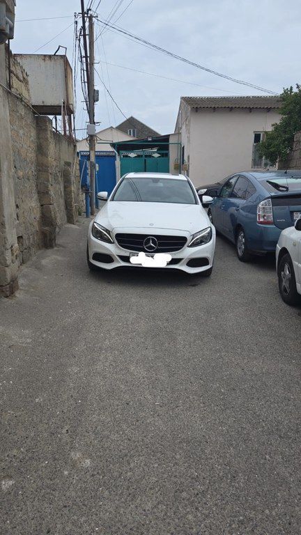 Mercedes C 200 d, 1.6 L, 2017 il, 125 615 km — Bakı