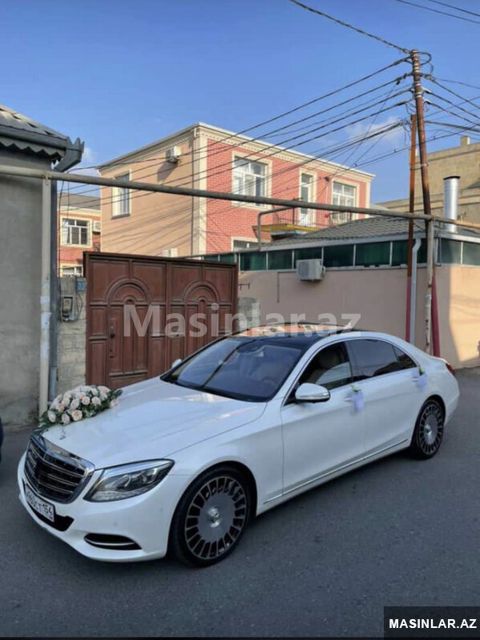 Mercedes S class 6.0, 2018 il — Bakı