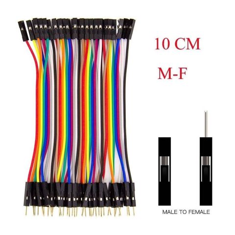 40 Pin Ayrılabilən Dişi-Erkək Jumper Kabel – 100 mm Layihələriniz — Bakı