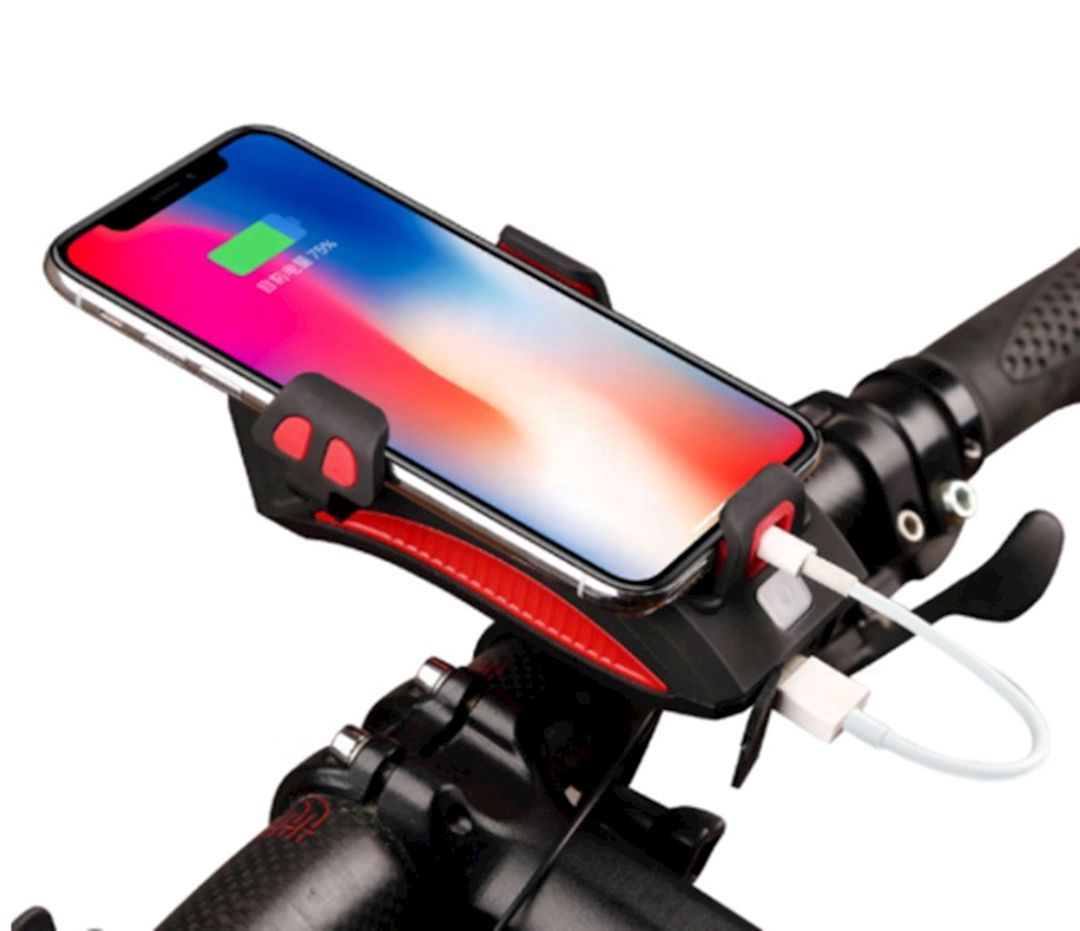 Velosiped fənəri Huaqin HQ-BF006-B Red — Mallar, Bakı (2)
