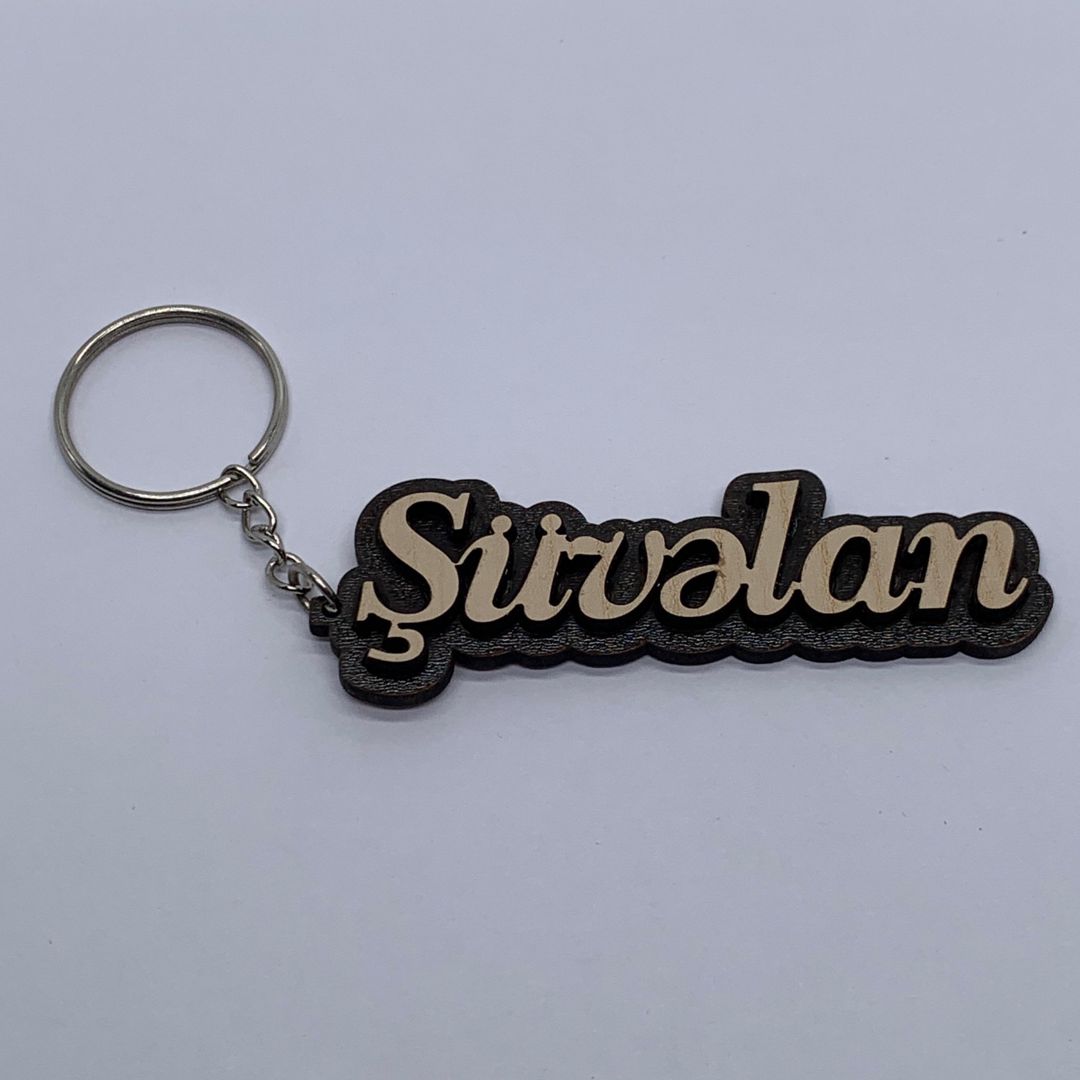 Brelok Şüvəlan, taxta — Mallar, Bakı