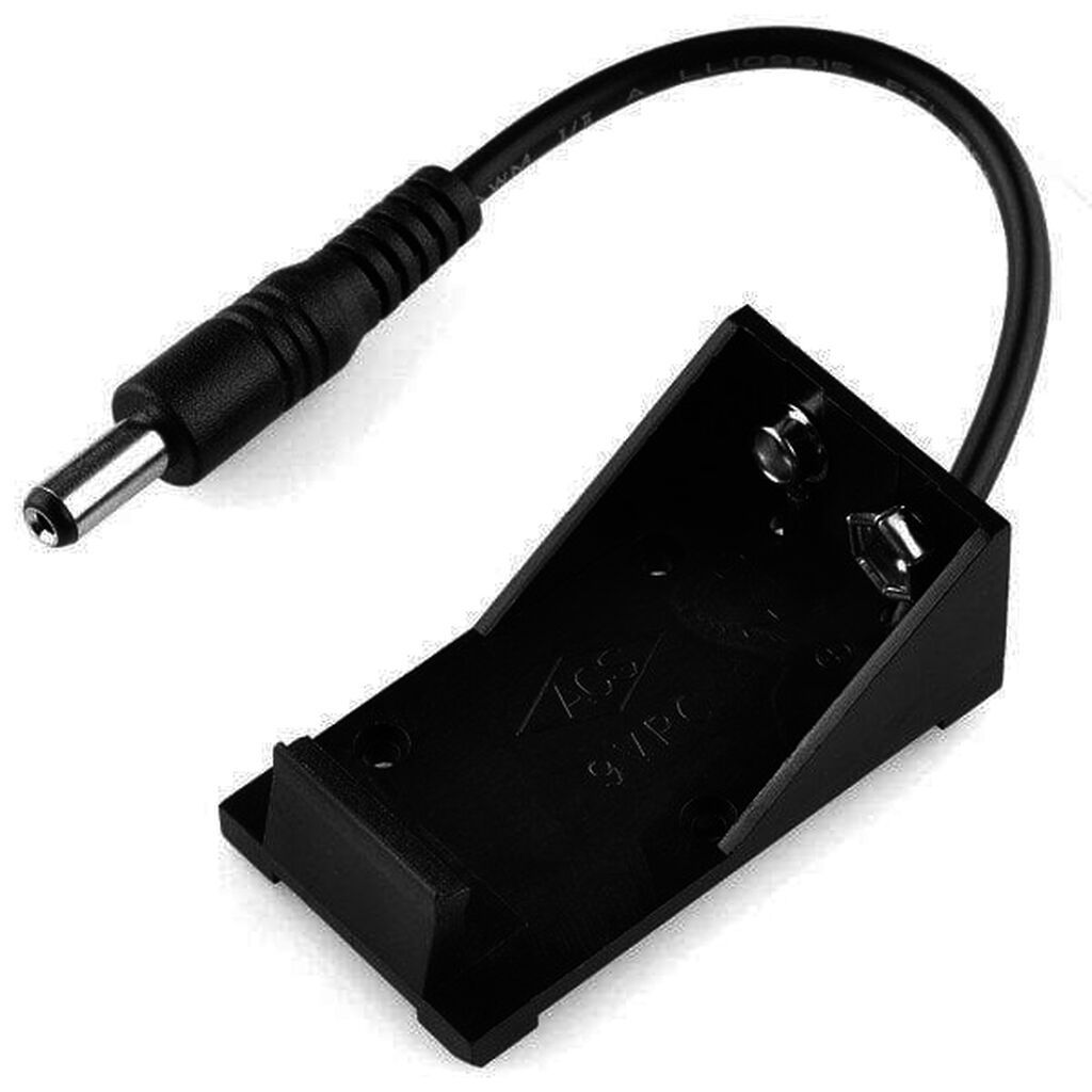 9V Batareya Yuvası (Barrel Jack Çıxışlı) Arduino layihələriniz üçün 9 — Akkumulyatorlar və şarj cihazları, Bakı