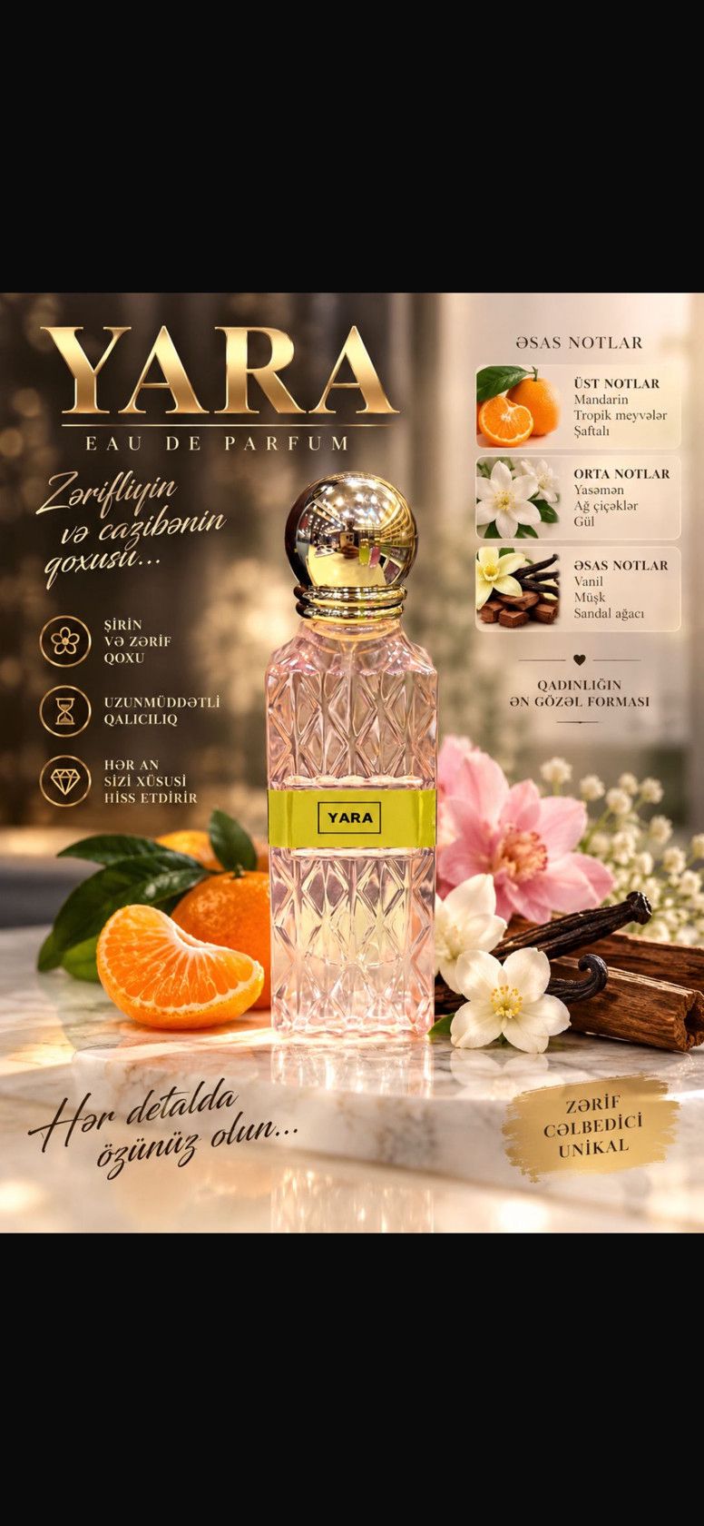 No Brand Yara ətir suyu uniseks, 30 ml — Mallar, Bakı