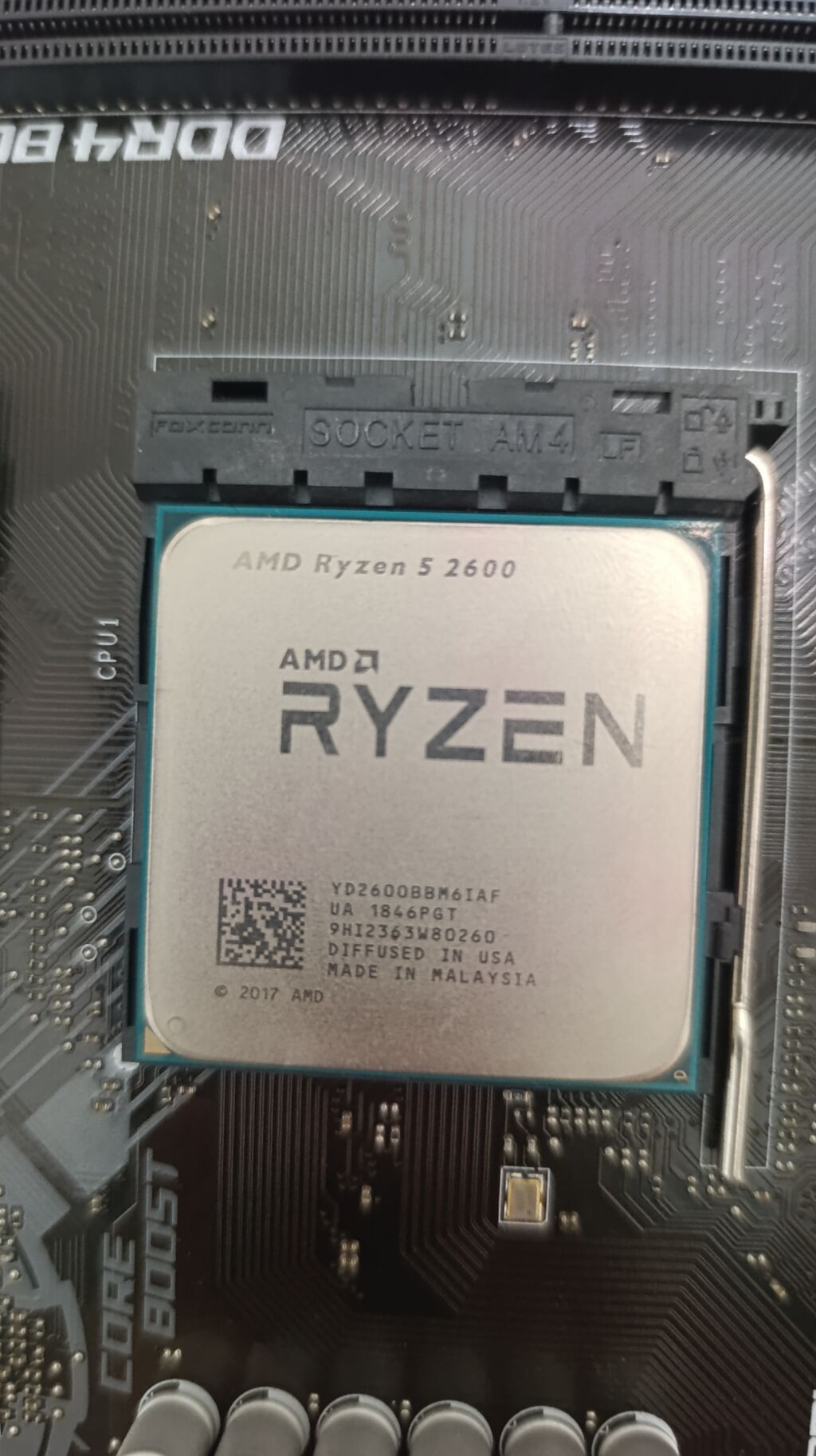 Güclü AM4 Komplekt: MSI B450M-A PRO MAX + AMD Ryzen 5 2600 — Ana platalar, Xırdalan (7)